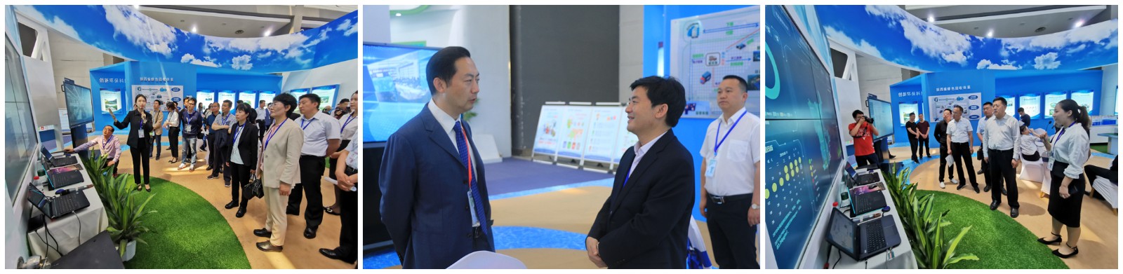 upay钱包集团携“绿水青山”亮相丝博会｜副省长魏增军旅行