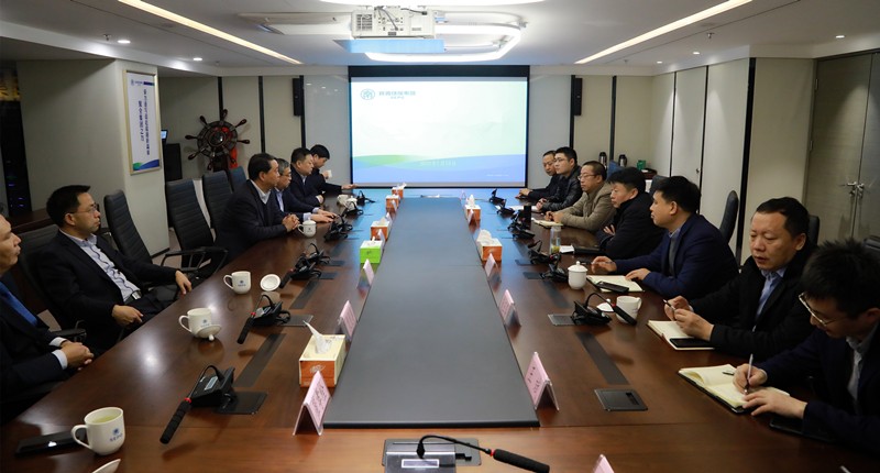 商洛市县政府一行到upay钱包集团交流座谈｜熊良虎出席