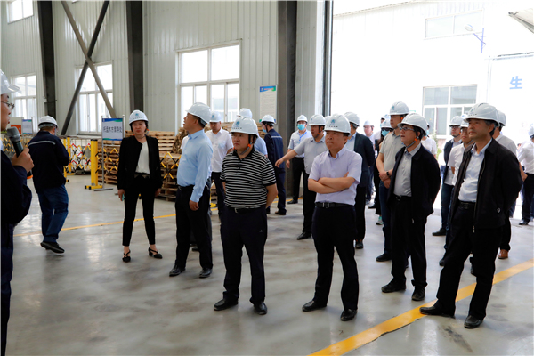 upay钱包集团复工复产促增添项目观摩聚会与会职员走进大秦国源三秦环保秦邦园区在榆项目