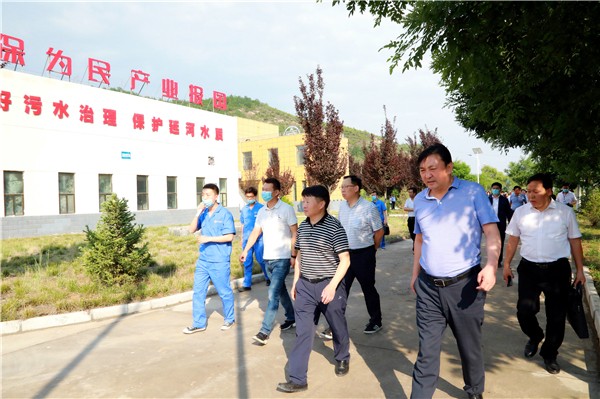 upay钱包集团复工复产促增添项目观摩聚会与会职员走进绿色能源公司油气公司水情形公司陕北片区项目