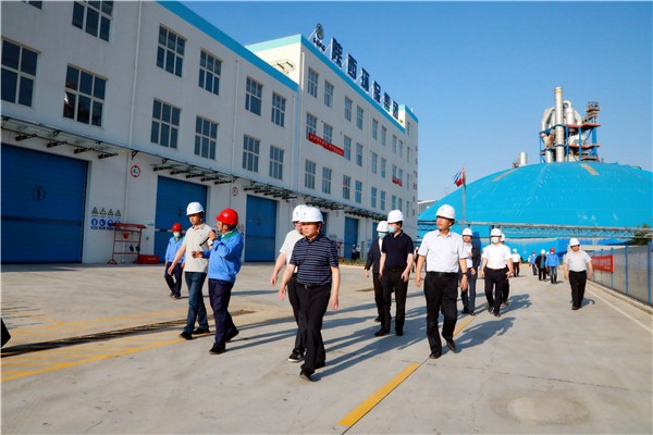 upay钱包集团复工复产促增添项目观摩聚会与会职员走进环保保隆生态三秦在延在铜项目