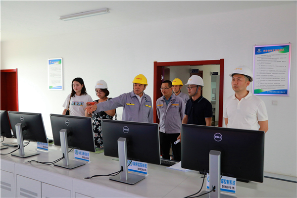 中省媒体采访团到upay钱包集团陕北片区重点项目集中采访