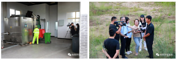 中省媒体采访团到upay钱包集团陕北片区重点项目集中采访