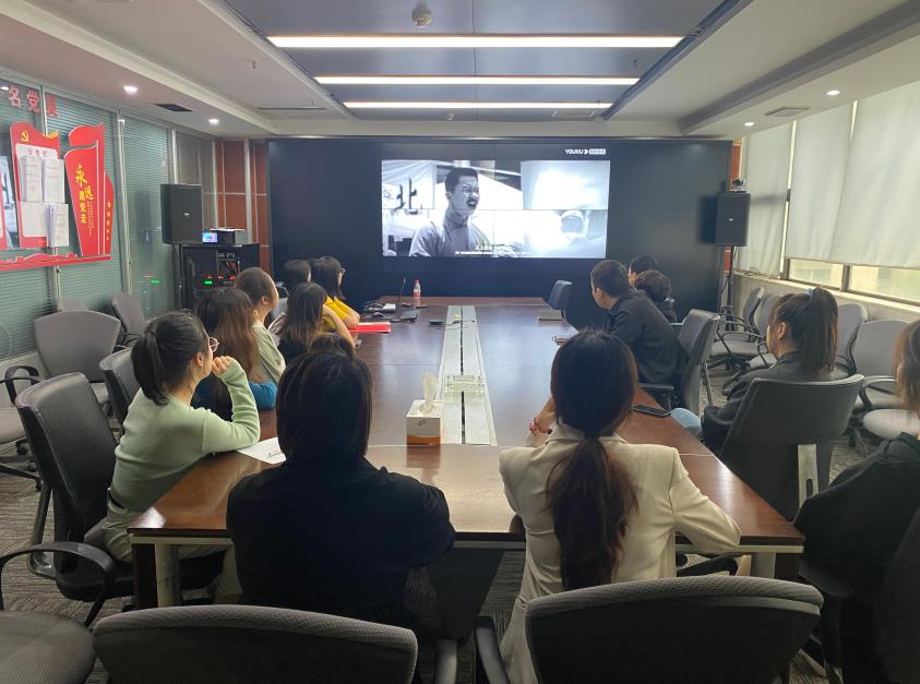 水情形公司团支部开展“请党放心，，，强国有我”主题团日活动