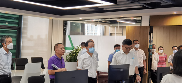 省国资委党委书记任国到秦创原upay钱包集团立异中心调研