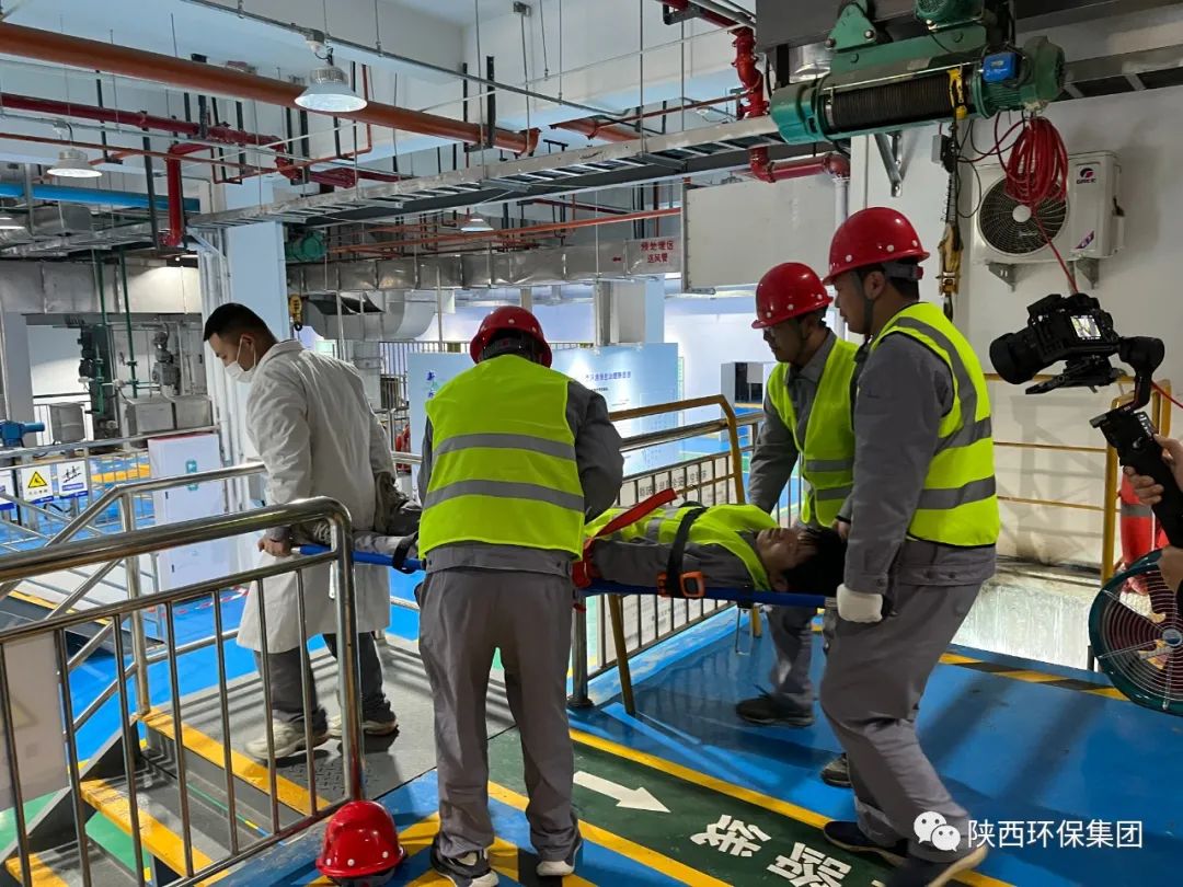 有限空间·无限清静｜upay钱包集团举行2023年有限空间应急演练