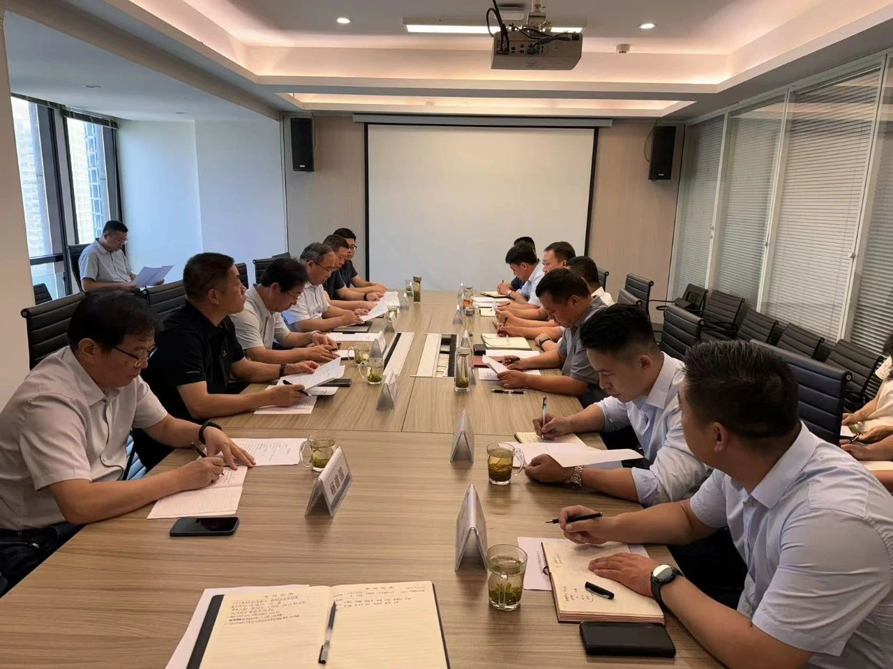 upay钱包集团与光大绿色环保座谈交流