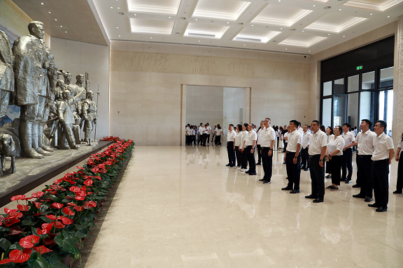 upay钱包集团党委赴关中革命纪念馆开展“状畎革命足迹 传承红色基因 筑牢作风基本”党建研学活动