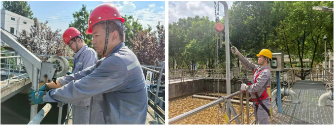 致敬高温下的坚守｜水情形公司：：：以汗水诠释敬业 用专业守护运行